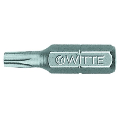Насадка 1/4 Torx с внутр. отв. T8x25мм WITTE /штуч